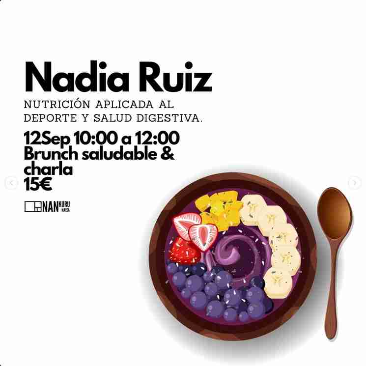 Charla y brunch con Nadia Ruiz en Nankurunaisa The Store, Las Palmas de Gran Canaria.