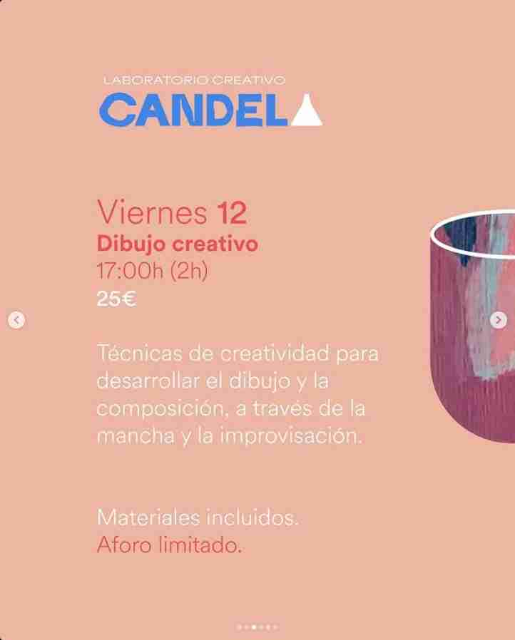 Taller Candela, Laboratorio creativo en Barbecho Laboratorio Creativo, Las Palmas de Gran Canaria.