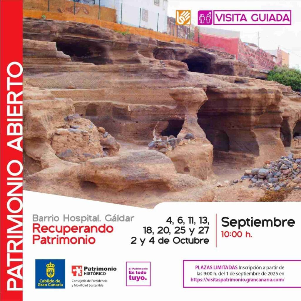 Visita guiada - Cuevas del Barrio Hospital, Gáldar