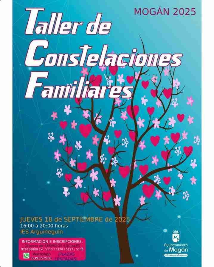 Taller de Constelaciones familiares en el IES Arguineguín, Mogán, Gran Canaria