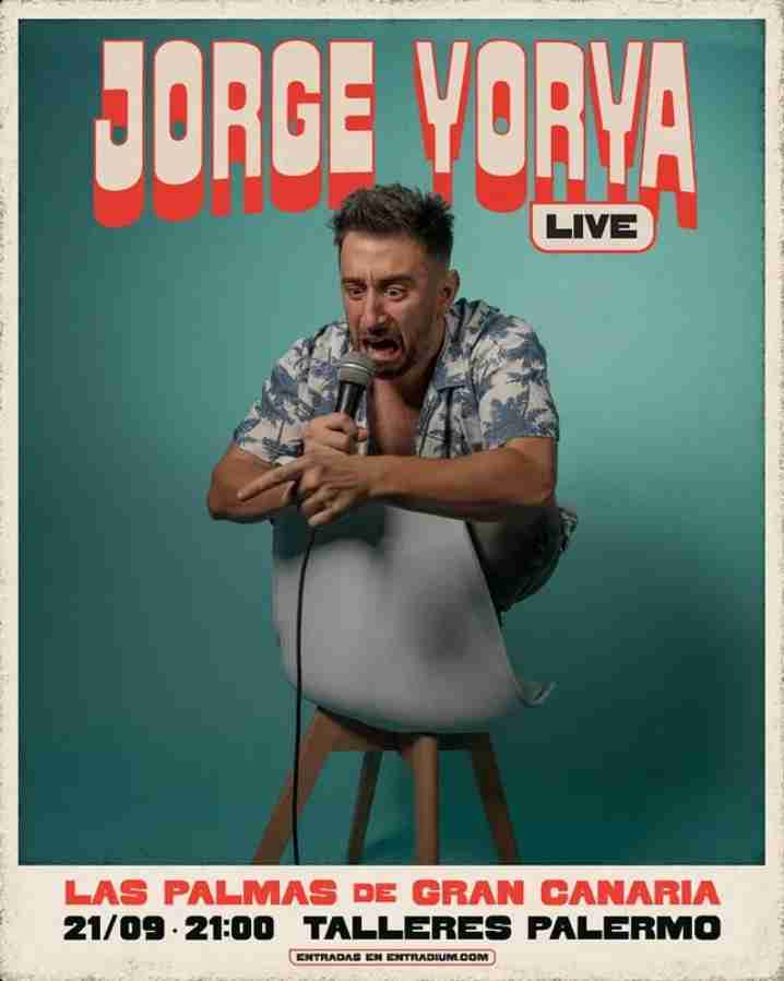 Humor con Jorge Yorya Live en Talleres Palermo, Las Palmas de Gran Canaria.