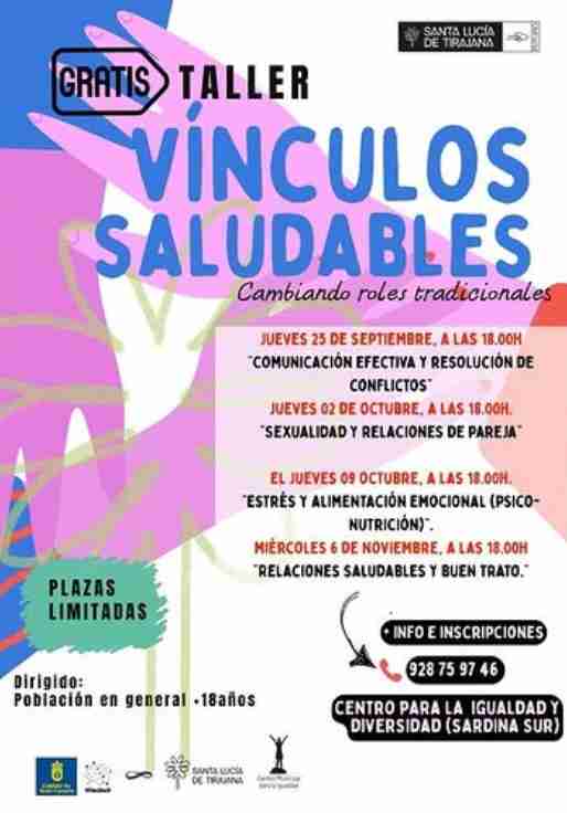 Talleres del Ciclo Vínculos Saludables