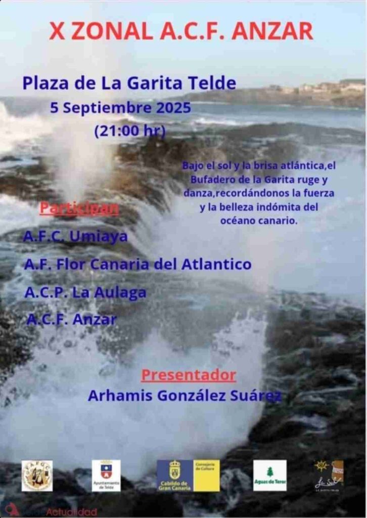 Música - X Zonal A.C.F. Anzar en la Plaza de la Garita, Telde, Gran Canaria.