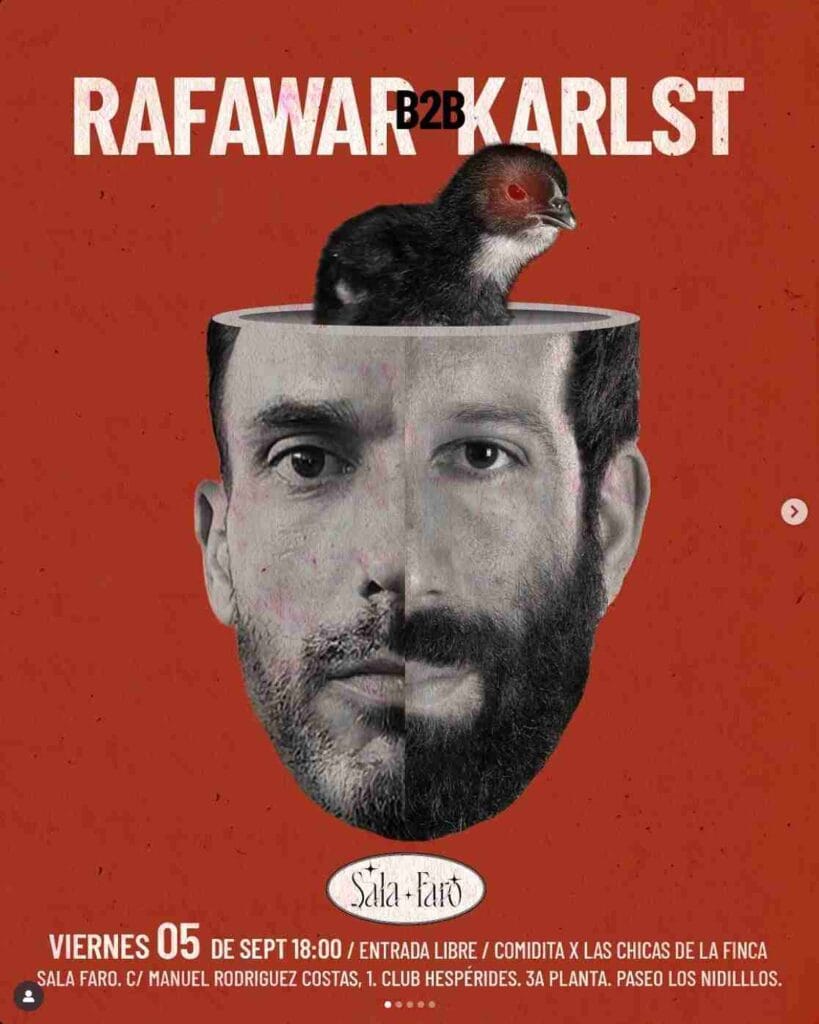 Fiesta "Rafawar b2b Karlst" en Sala Faro, Las Palmas de Gran Canaria.