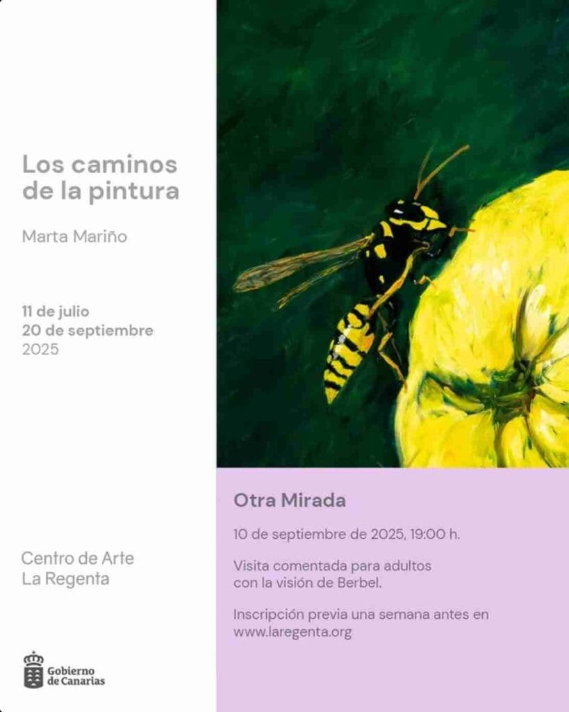 Visita guiada a la exposición "Los caminos de la pintura", en el Centro de Arte la Regenta, Las Palmas de Gran Canaria.