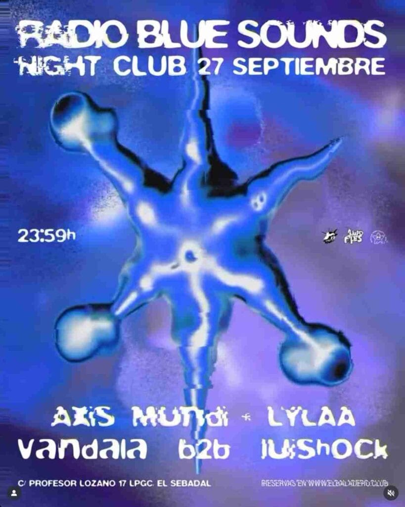 Fiesta "Radio Blues Night Club" en El Baladero, Las Palmas de Gran Canaria.