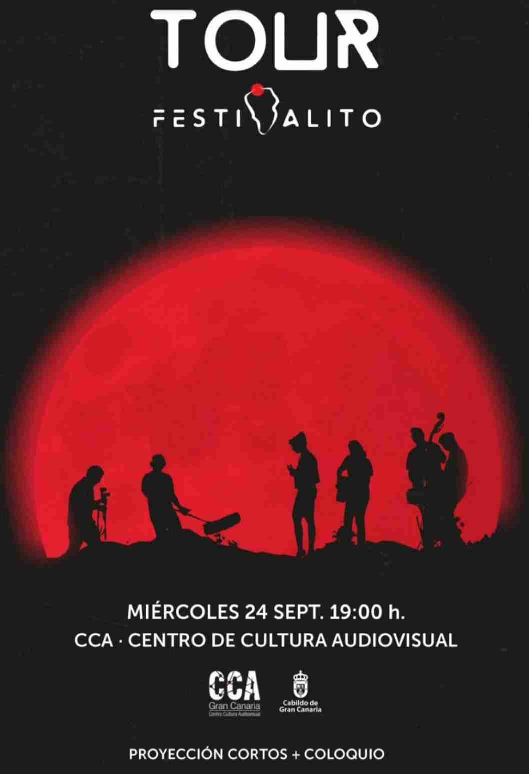 Tour Festivalito con proyección de cortos y coloquio en el CCA Gran Canaria, Las Palmas de Gran Canaria. 