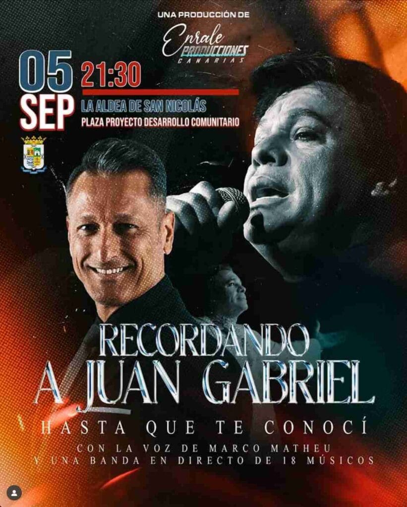 Concierto – Tributo “Recordando a Juan Gabriel”