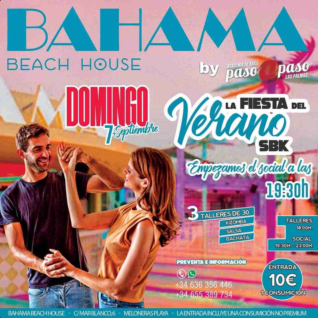 Fiesta del Verano SBK Vol.3 en Bahama Beach House, Meloneras, San Bartolomé, Gran Canaria.