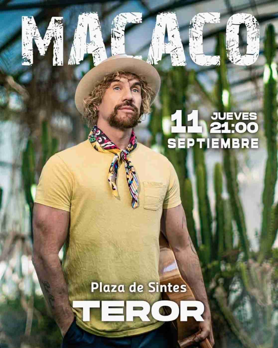 Concierto de Macaco Fiestas de Teror Gran Canaria