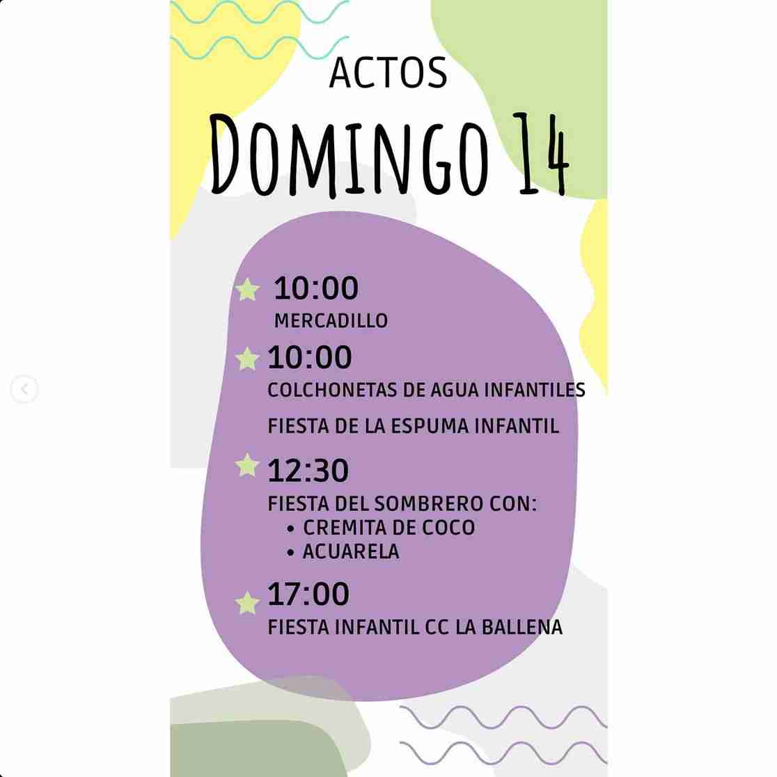 Programa de las Fiestas de Los Dolores en Schamann, Las Palmas de Gran Canaria, del 14 de septiembre