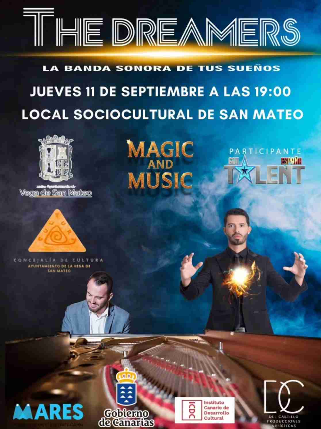 Obra de teatro infantil The Dreamers. Magia y música de la mano de participantes del concurso Got Talent España.
