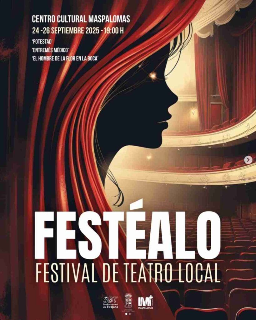 Festival de Teatro Local "Festéalo" en el Centro Cultural de Maspalomas, Gran Canaria.