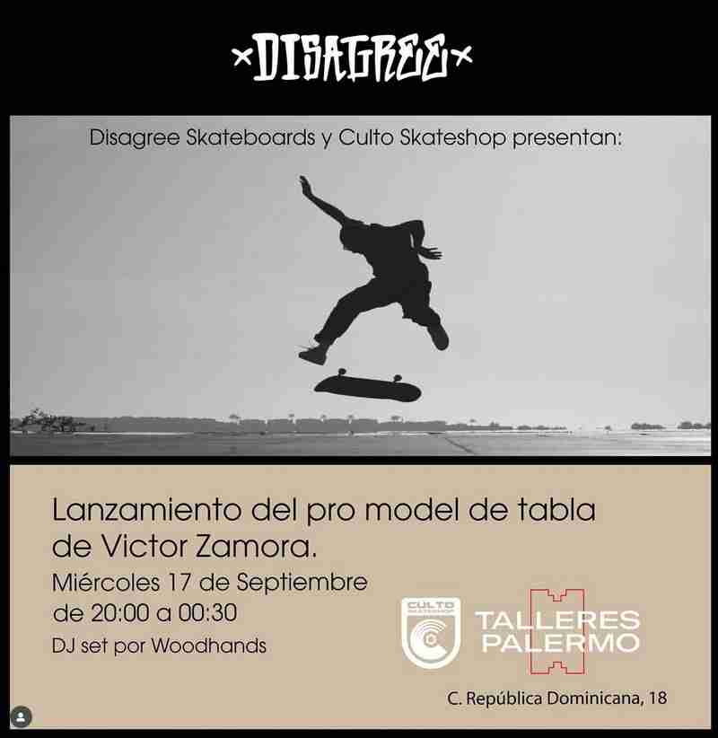 Fiesta - Lanzamiento del pro model de tabla de Victor Zamora en Talleres Palermo, Las Palmas de Gran Canaria.