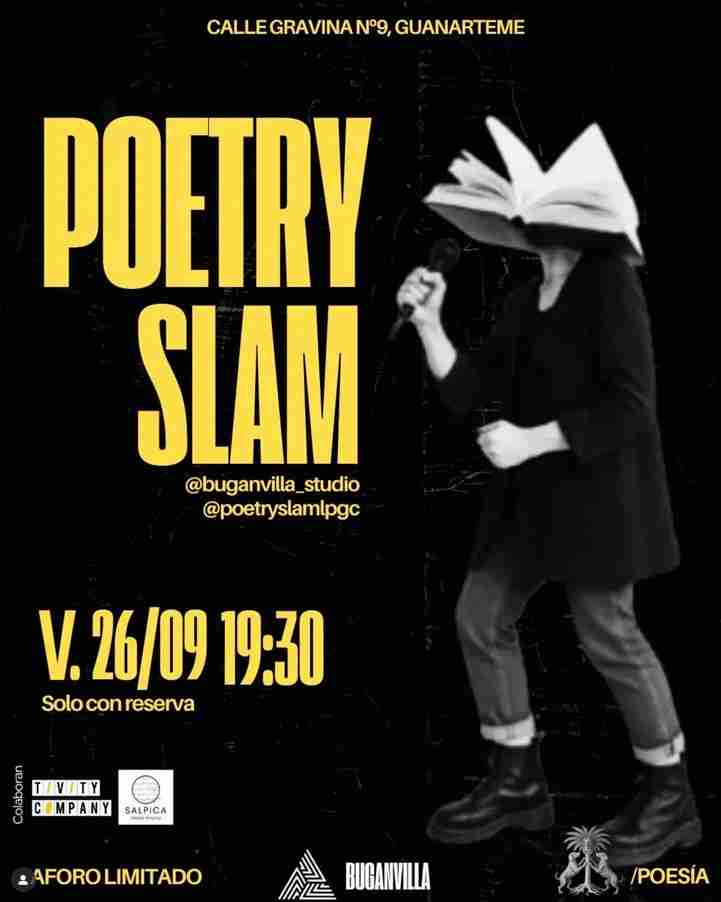 Poesía - Poetry Slam en Buganvilla Studio, Las Palmas de Gran Canaria - Eventos Gran Canaria