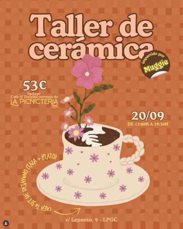 Taller de cerámica en La Picnitería, Las Palmas de Gran Canaria.