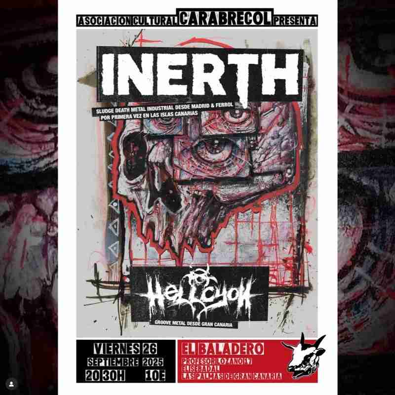 Concierto - Inerth + Hellcyon en el Baladero, Las Palmas de Gran Canaria.