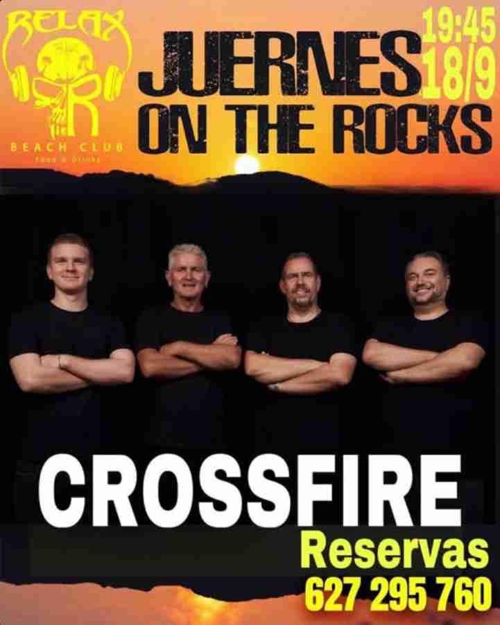 Música - Crossfire en Relax Beach Club, San Bartolomé, Gran Canaria.