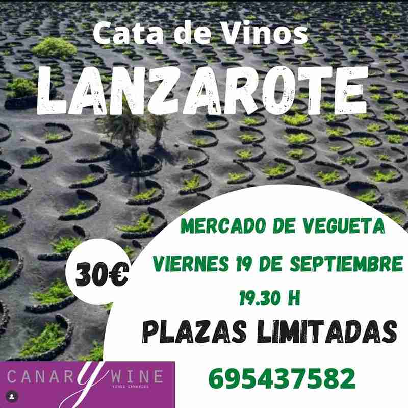 Cata de Vinos de Lanzarote en el Mercado de Vegueta, Las Palmas de Gran Canaria.