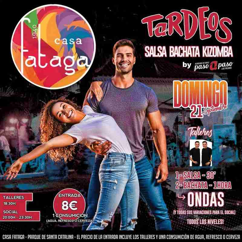 Fiesta - Tardeo Paso a Paso en La Casa Fataga del Parque Santa Catalina, Las Palmas de Gran Canaria.