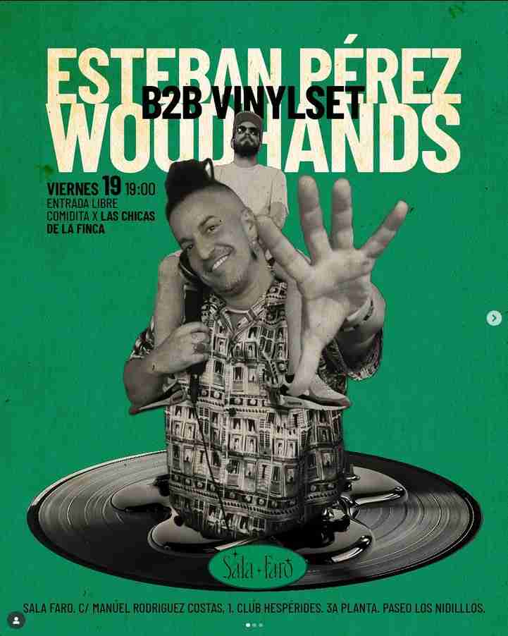 Fiesta "Esteban Pérez b2b Woodhands" en Sala Faro, Las Palmas de Gran Canaria.
