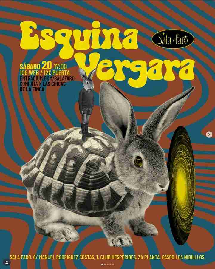 Concierto de Esquina Vergara en Sala Faro, Las Palmas de Gran Canaria.