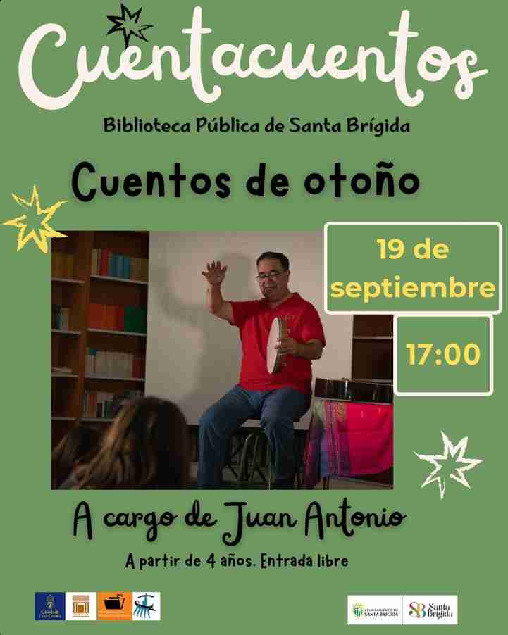 Infantil - Cuentacuentos en la Biblioteca Municipal de Santa Brígida, Gran Canaria.