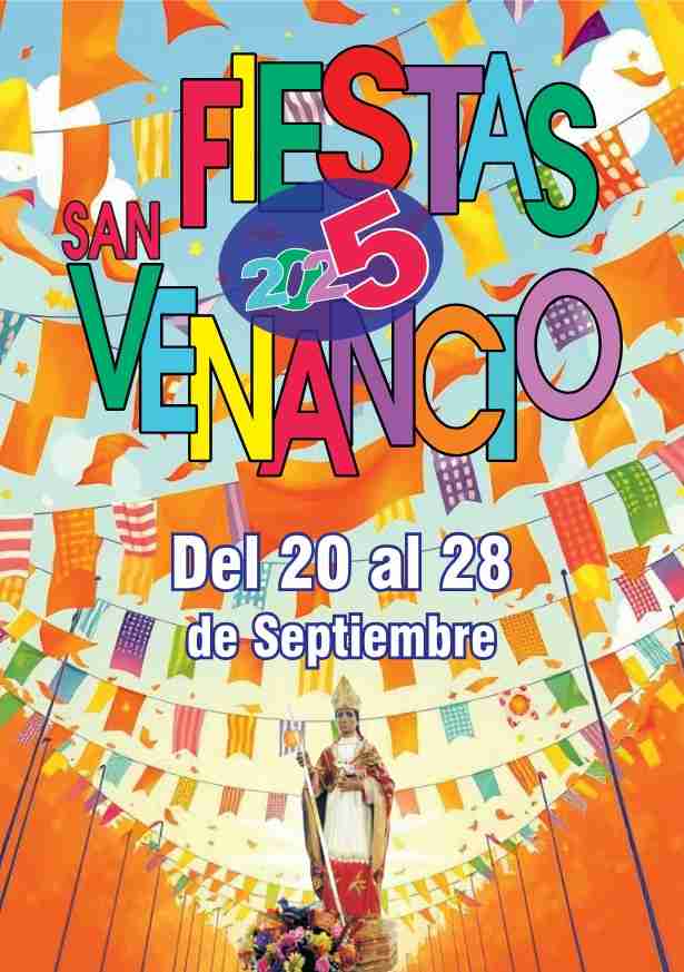 Programa de las Fiestas de San Venancio en Casas Nuevas, Telde, Gran Canaria