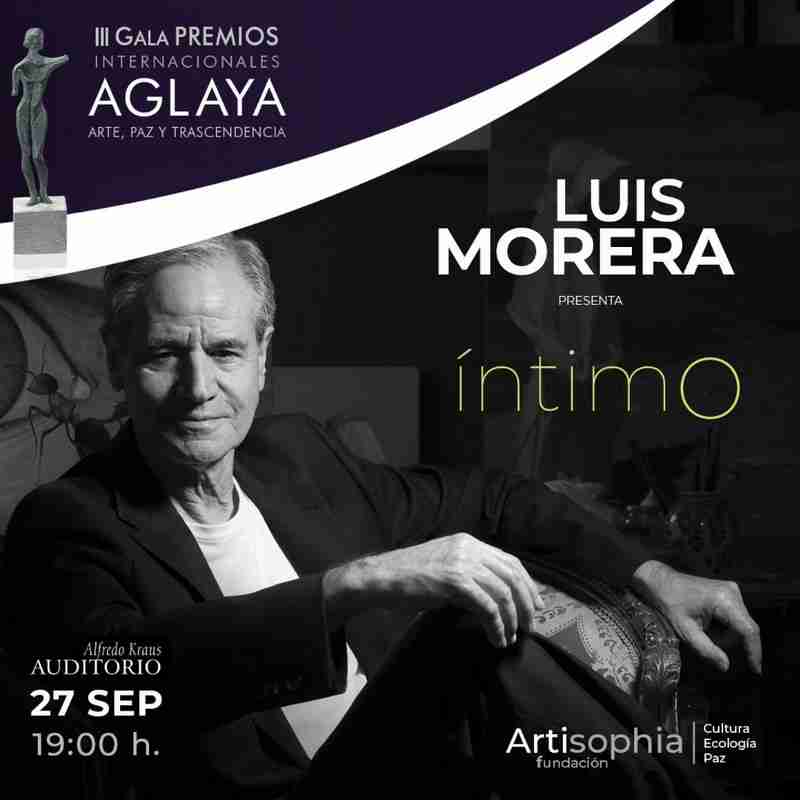 Concierto de Luis Morera "Íntimo" en el Auditorio Alfredo Kraus, Las Palmas de Gran Canaria.