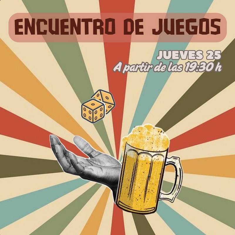 Encuentro de Juegos en La Inquieta Café Bar, Gáldar, Gran Canaria.