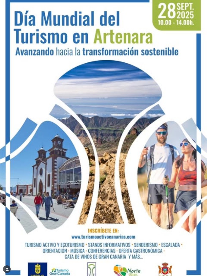 Jornada "Avanzando hacia la transformación sostenible" por el Día del turismo en Artenara, Gran Canaria.
