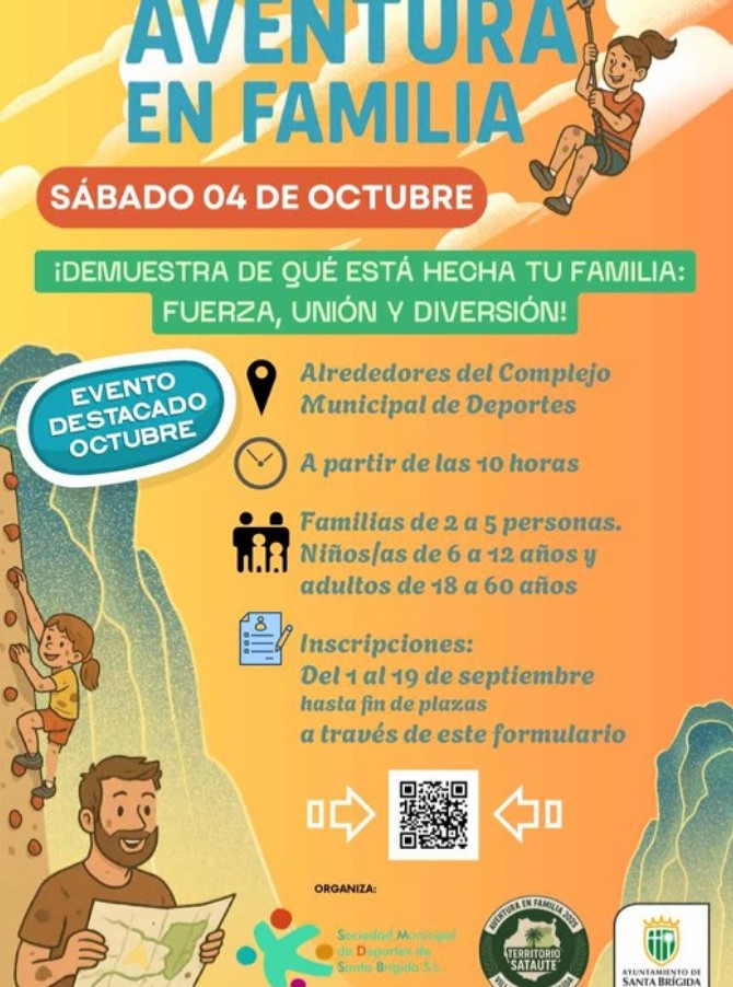Jornada - Aventura en Familia en los Alrededores del Complejo Municipal de Deportes de Santa Brígida, Gran Canaria.