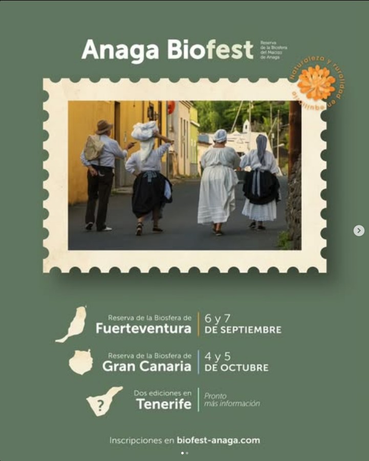 Anaga Biofest, fin de semana de senderismo, etnografía y gastronomía en la Reserva de la Biosfera de Gran Canaria.