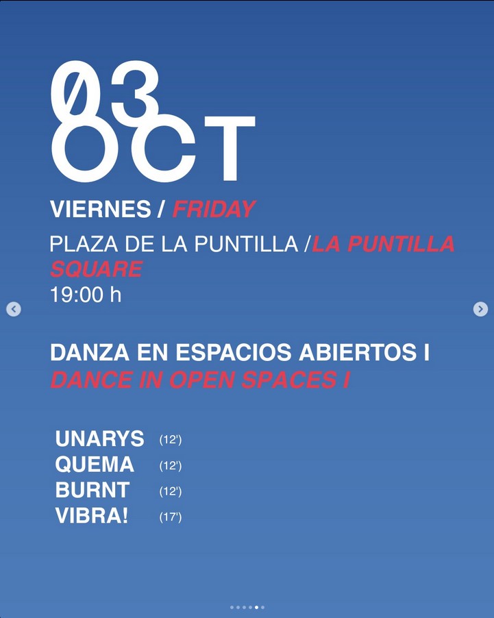 MASDANZA - Danza en espacios Abiertos I