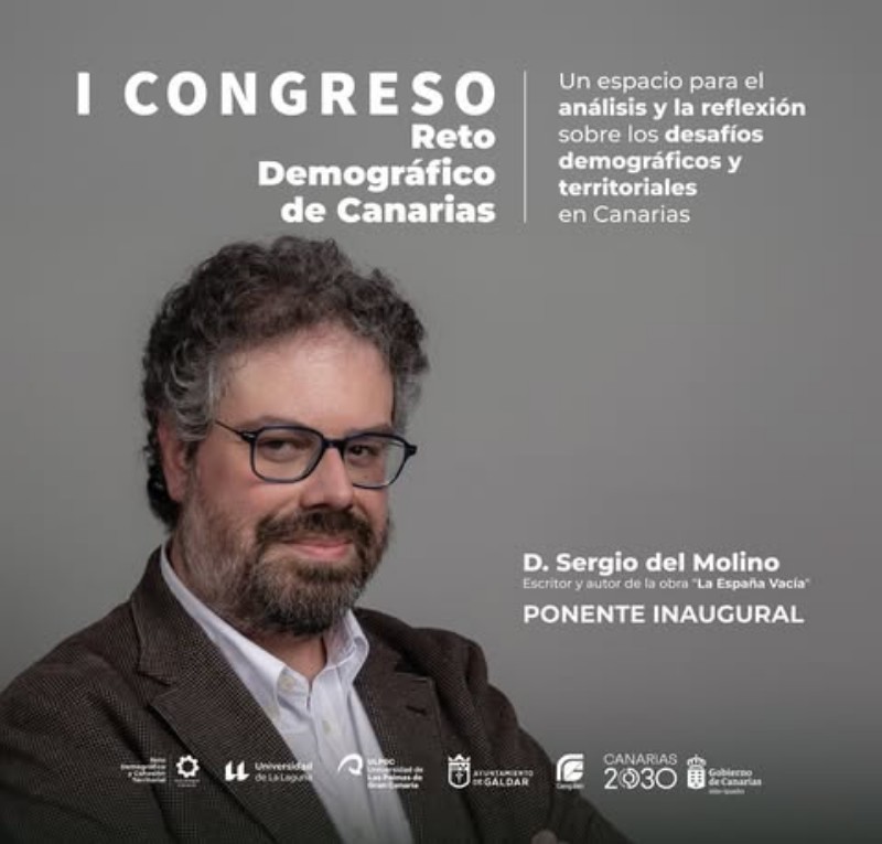 I Congreso "Reto Demográfico en Canarias" en el Centro Cultural Guaires, Gáldar, Gran Canaria.