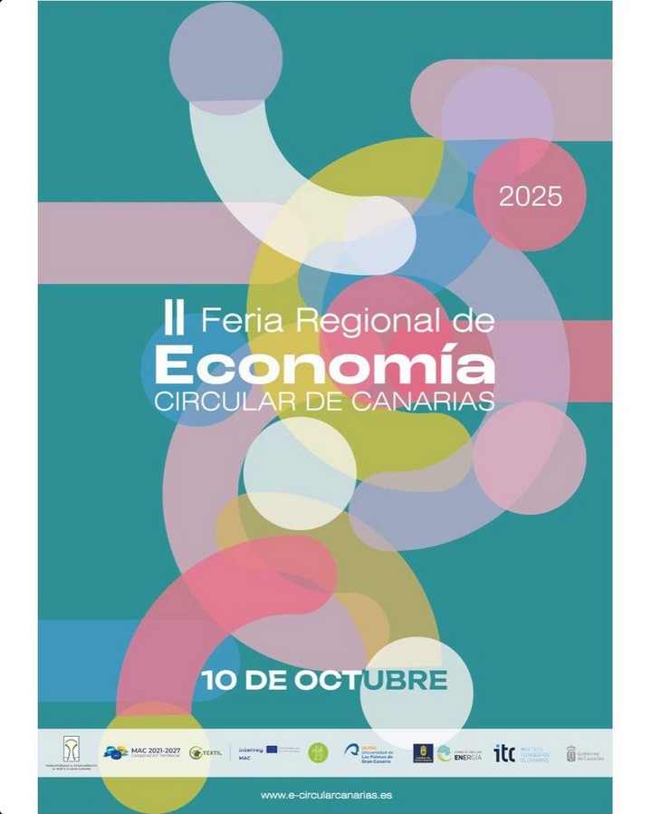 II Feria Regional de Economía Circular de Canarias en el Parque Científico Tecnológico Comarcal del Norte (La Punta de Gáldar), Gran Canaria.