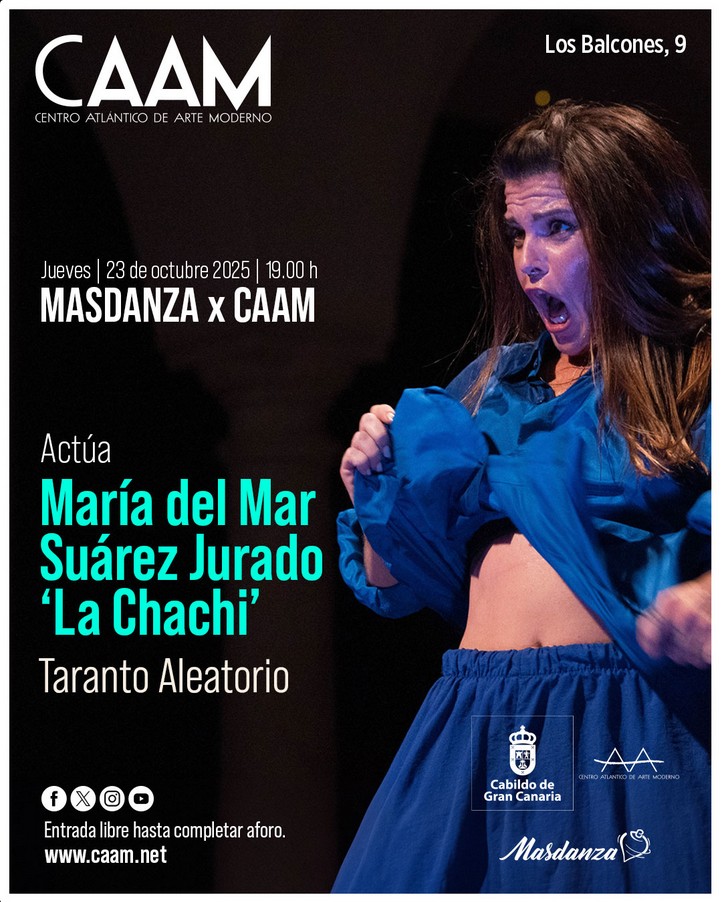 Danza - 30 FESTIVAL MASDANZA: MASDANZA CAAM en el Centro Atlántico de Arte Moderno, Las Palmas de Gran Canaria.