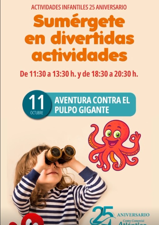 Diversión infantil en el CC Atlántico Vecindario, Santa Lucía de Tirajana, Gran Canaria.