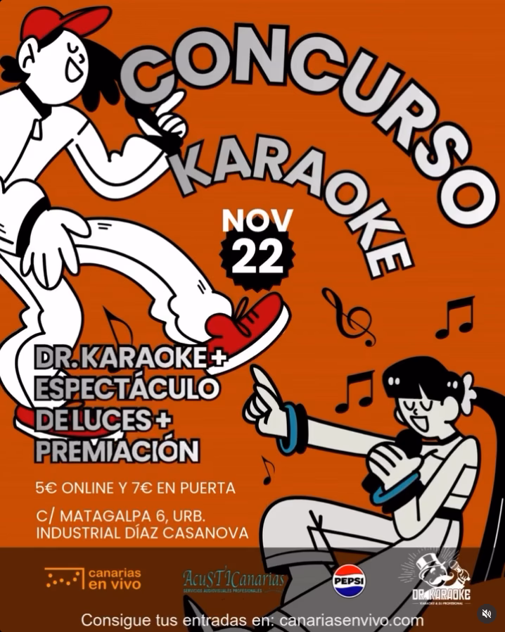 Música - Dr. Karaoke: Micro abierto + Karaoke & Dj profesional en la Sala Canarias en Vivo, Las Palmas de Gran Canaria.