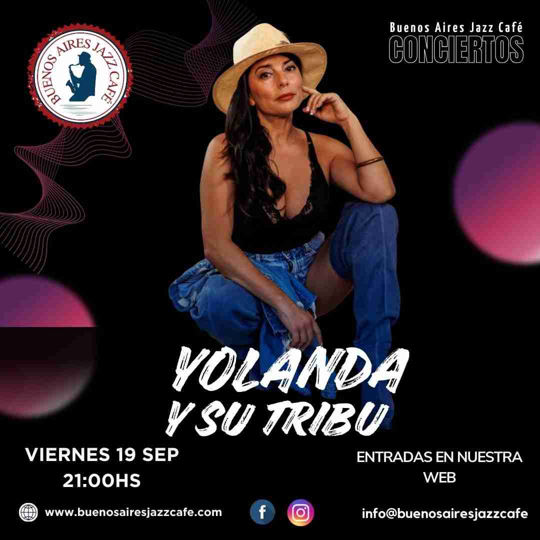 Concierto Baires - Yolanda y su Tribu en Buenos Aires Jazz Café, Las Palmas de Gran Canaria.