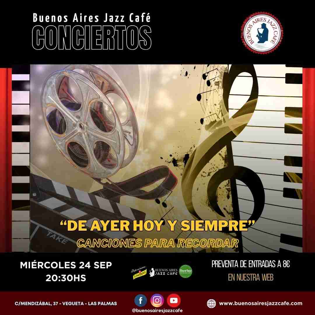 Concierto Baires - "De ayer hoy y siempre" en Buenos Aires Jazz Café, Las Palmas de Gran Canaria.