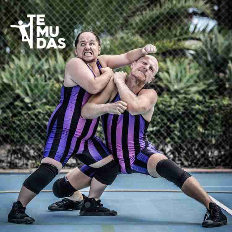 Festival Temudas - Danza - David & Goliat de Ian Garsideen la Plaza de Canarias (Trasera de Santa Catalina), Las Palmas de Gran Canaria.