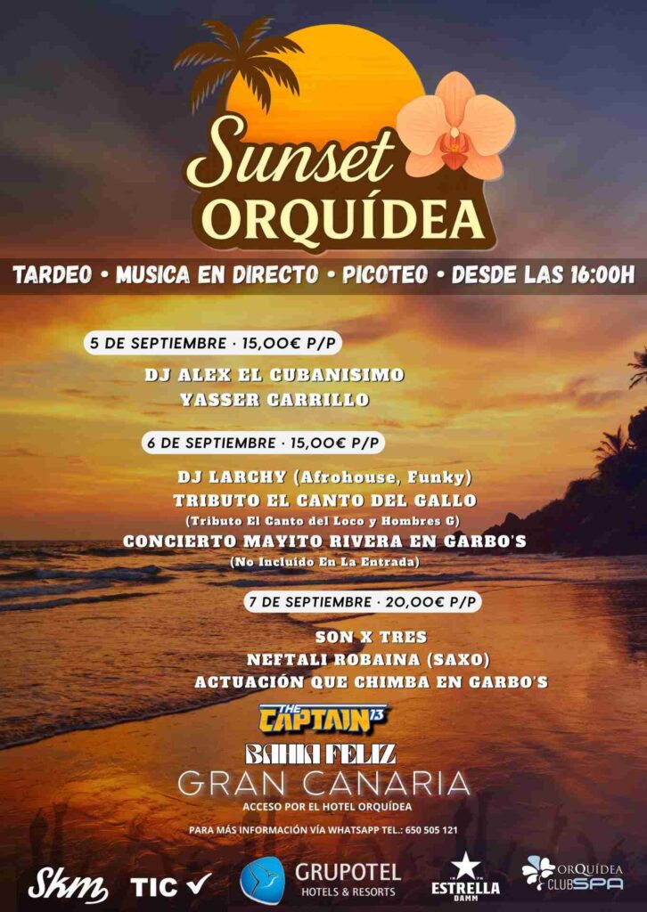 Fiesta - Orquídea Sunset by The Captain 13