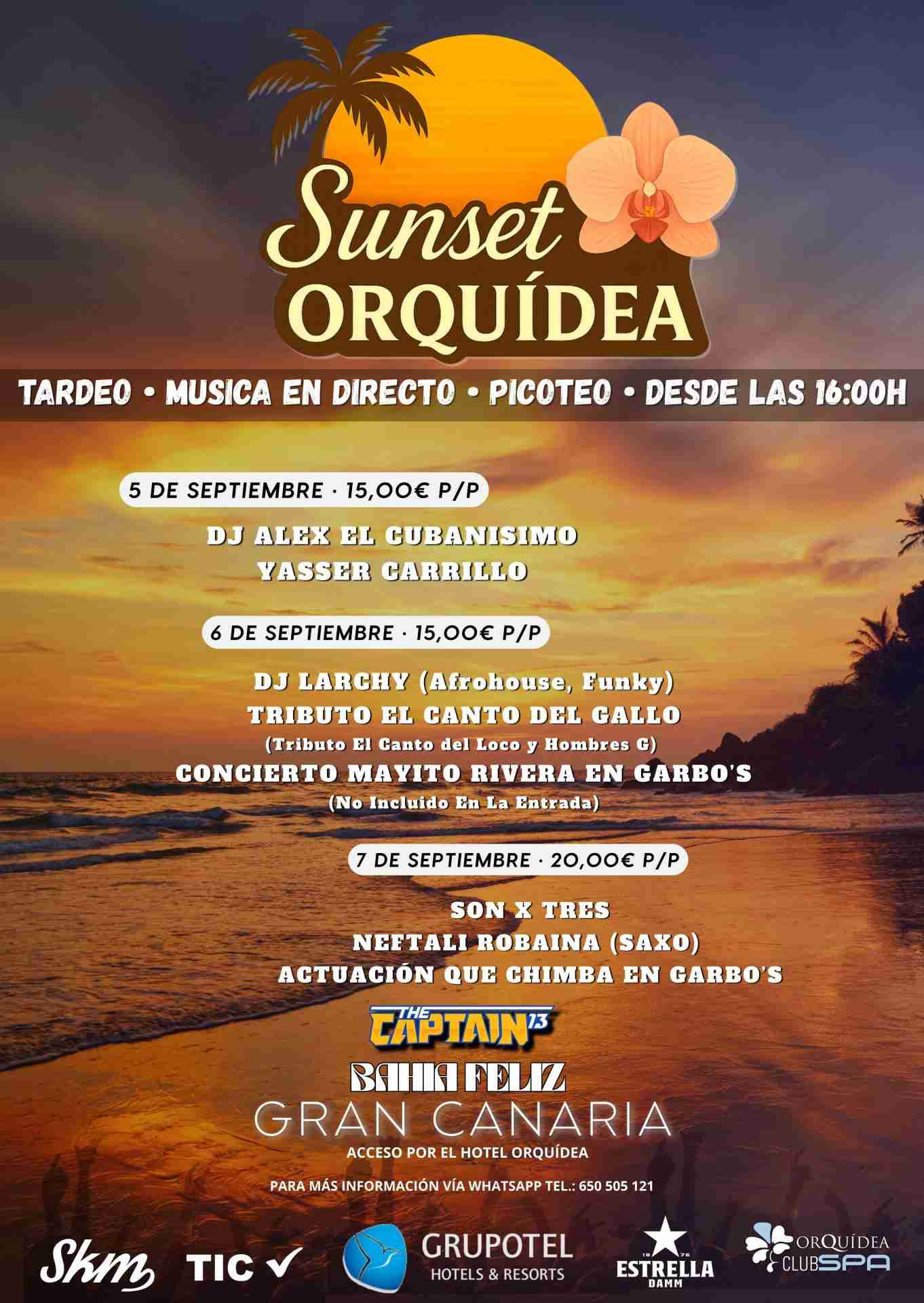 Fiesta - Orquídea Sunset by The Captain 13