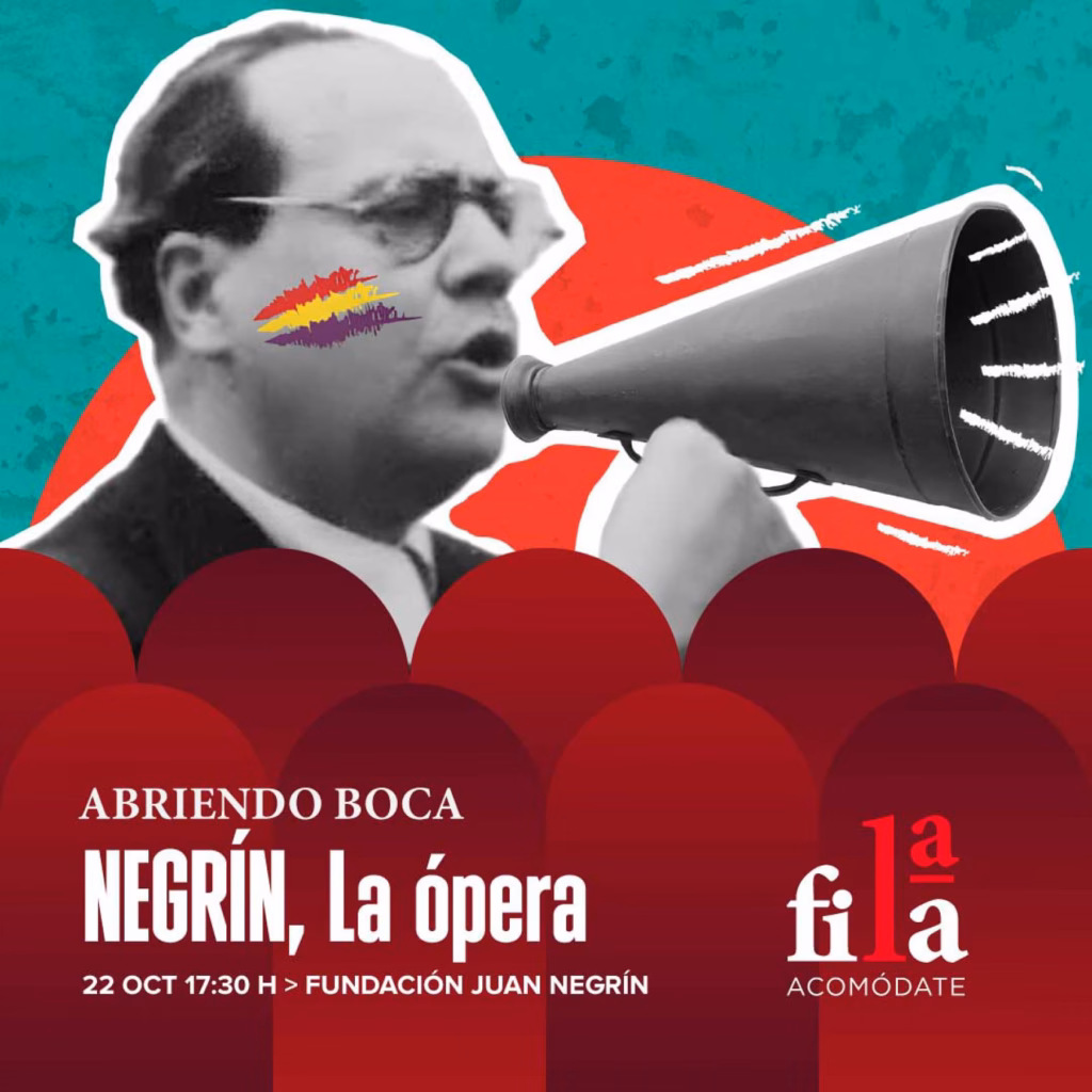 Encuentro - 1ª Fila - Abriendo Boca: Negrín, la Ópera en la Fundación Juan Negrín, Las Palmas de Gran Canaria.