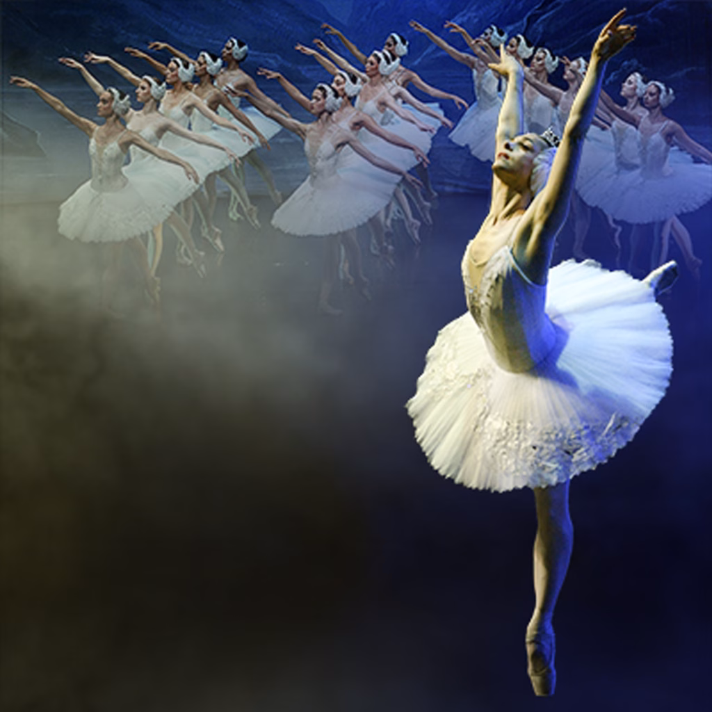 Danza con 'El Lago de los Cisnes' en el Auditorio Alfredo Kraus, Las Palmas de Gran Canaria.