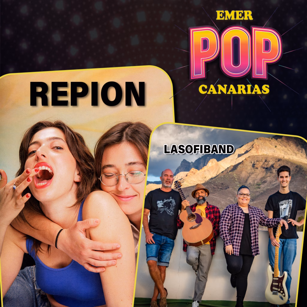 Concierto con Repion + Lasofiband, de EmerPop Canarias, en la Sala Alboroto de Las Palmas de Gran Canaria.