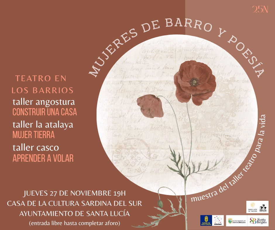 Teatro - Teatro para la vida en el Centro Cultural Villa de Santa Brígida, Gran Canaria.