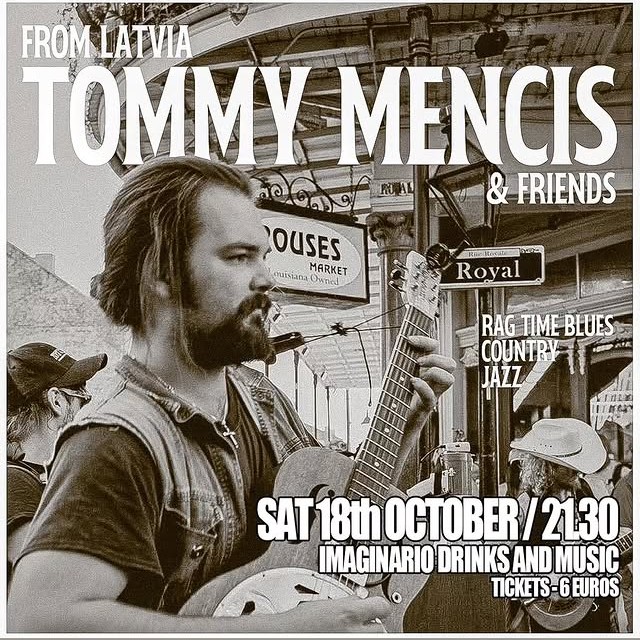 Concierto de Tommy Mencis & Friends Live en Imaginario Drinks&Music, Las Palmas de Gran Canaria.
