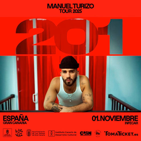 Concierto de Manuel Turizo en Infecar, Las Palmas de Gran Canaria.